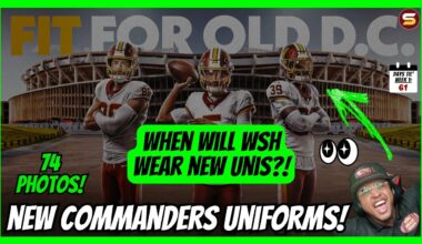 📸FIRST LOOK: NEW COMMANDERS UNIFORMS! Live Fan Reaction! | All 74 Photos Uploaded By Team!👀 SB Era!🔥