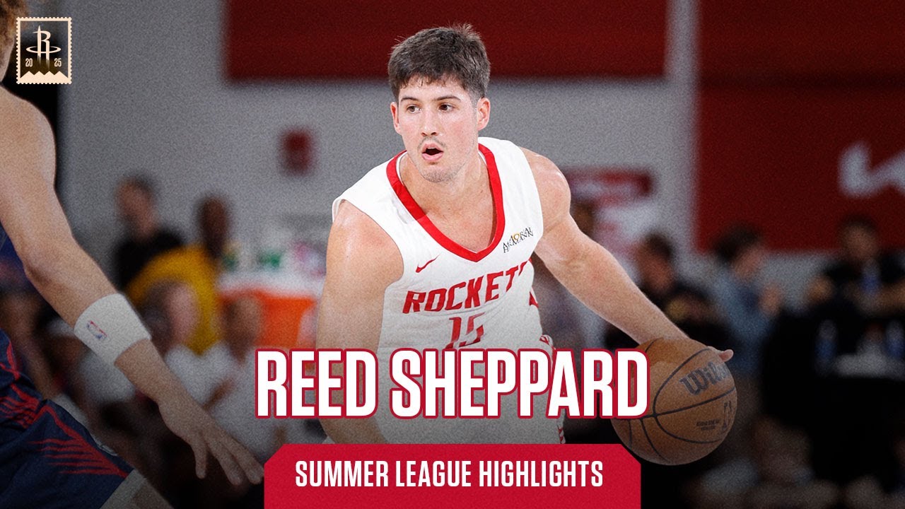 Reed Sheppard Summer League Highlights (28 Points) | Houston Rockets