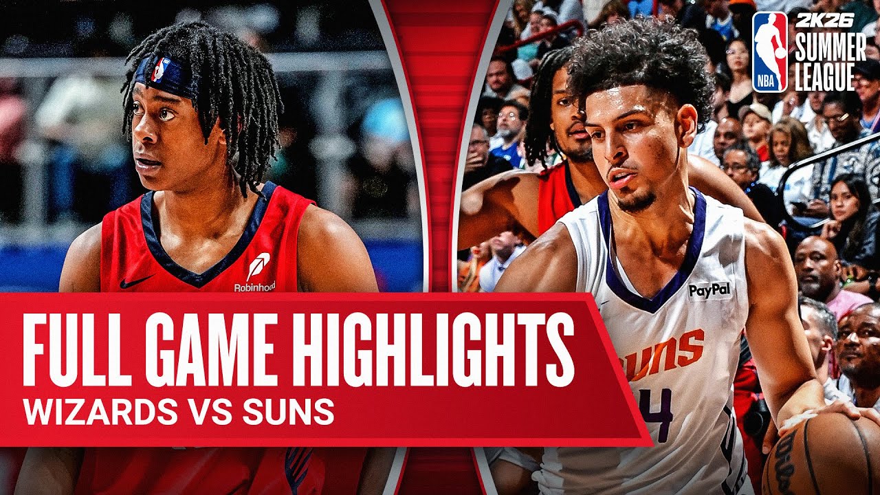 WIZARDS vs SUNS | NBA SUMMER LEAGUE | FULL GAME HIGHLIGHTS | July 11, 2025