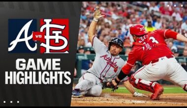 Braves vs. Cardinals Game Highlights (7/11/25) | MLB Highlights