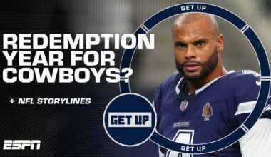 Dak Prescott poised for a BIG SEASON⁉️👀 + Predictions for Aaron Rodgers & the Steelers | Get Up