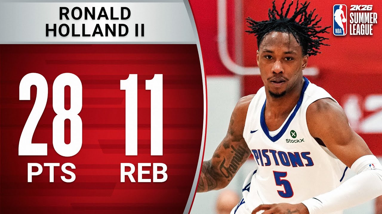 Ron Holland II Was IN HIS BAG vs Knicks In Summer League | July 11, 2025