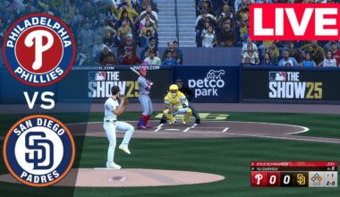 MLB LIVE🔴 Philadelphia Phillies vs San Diego Padres - Jul 11, 2025 | Full Game MLB 2025 EN VIVO
