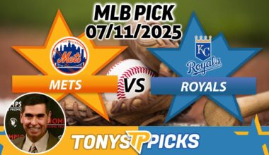 New York Mets vs Kansas City Royals Pick 7/11/25 MLB Pick Prediction