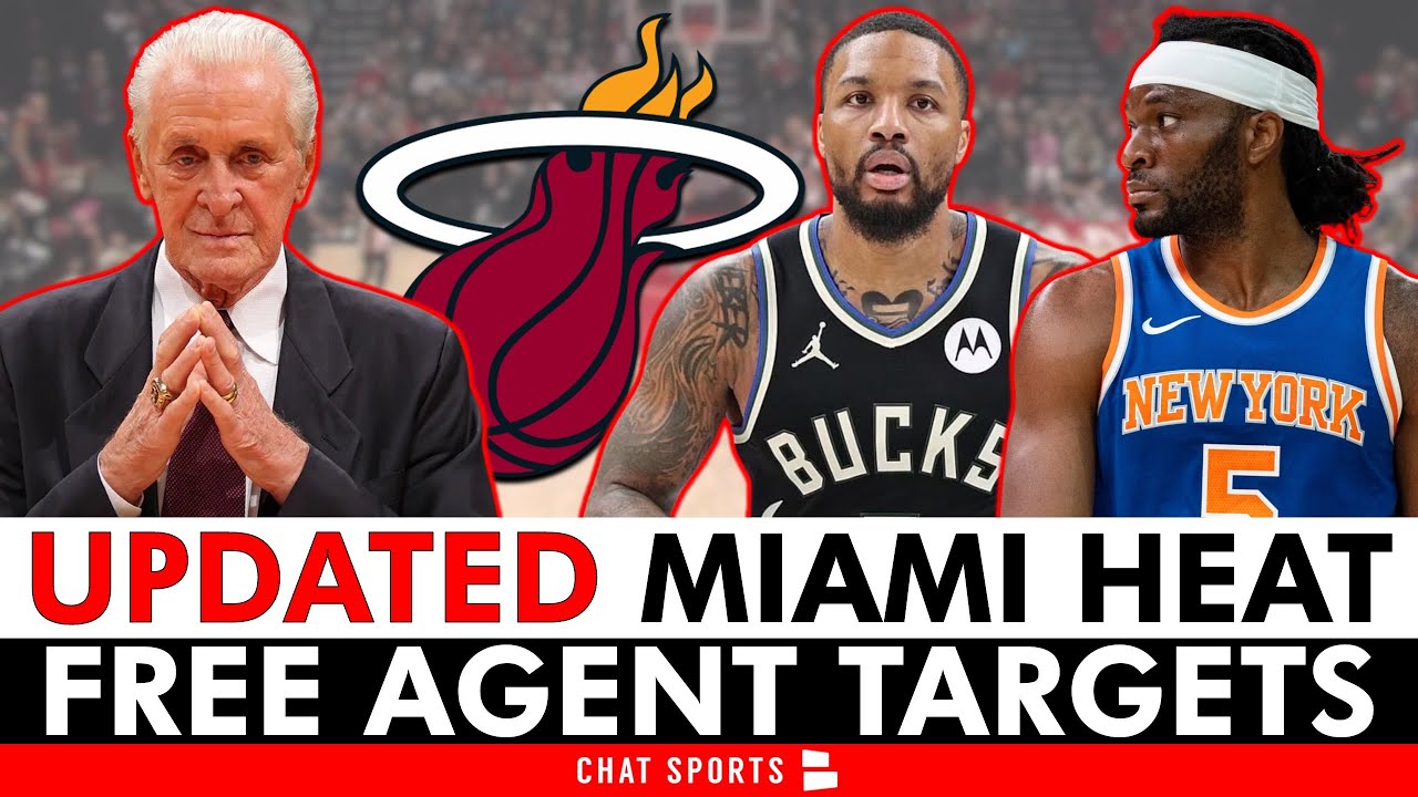 Miami Heat UPDATED NBA Free Agent Targets Ft. Damian Lillard & Precious Achiuwa