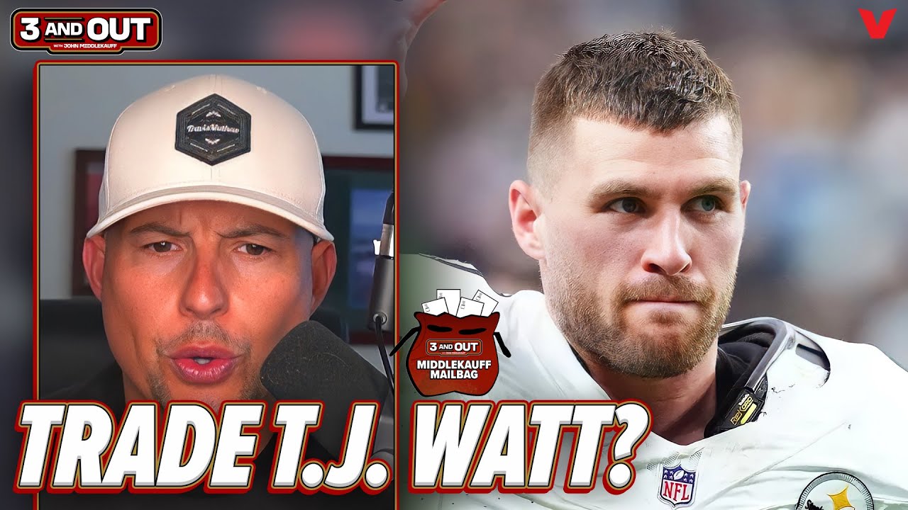 Pittsburgh Steelers should've traded T.J. Watt BEFORE the 2025 NFL Draft | 3 & Out Mailbag