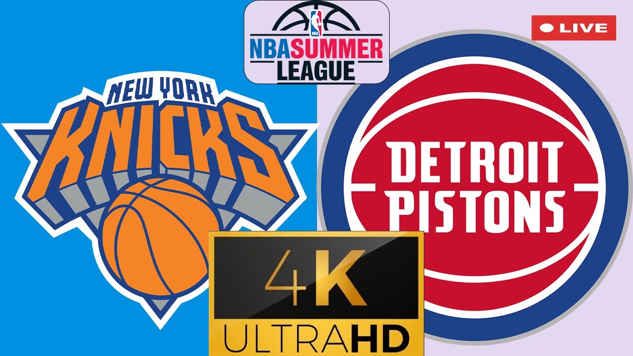 New York Knicks Vs Detroit Pistons LIVE ON ESPN 4K | NBA 2K26 Summer League | NBA LIVE | NBA TODAY