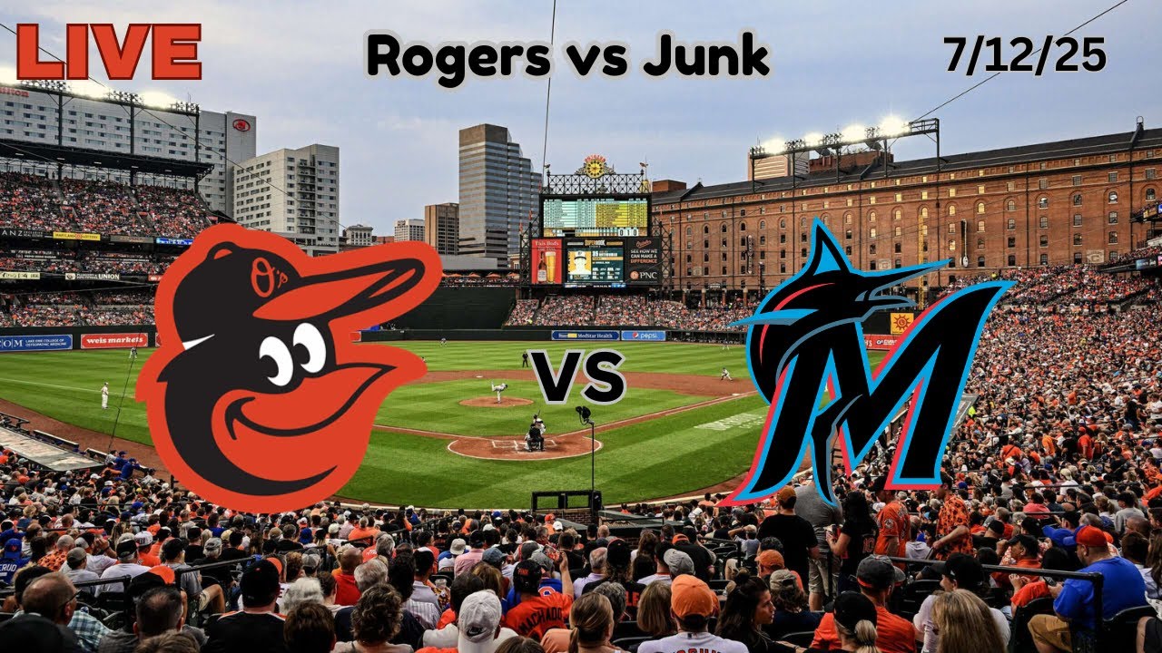 Baltimore Orioles vs Miami Marlins | LIVE! Play-by-Play & Commentary | 7/12/25 | Game #94