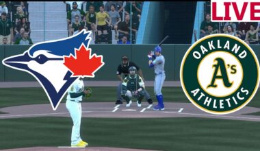 🔴LIVE 🔴Toronto Blue Jays VS Oakland Athletics/July 12/Mlb Envivo/MLB THE SHOW 25
