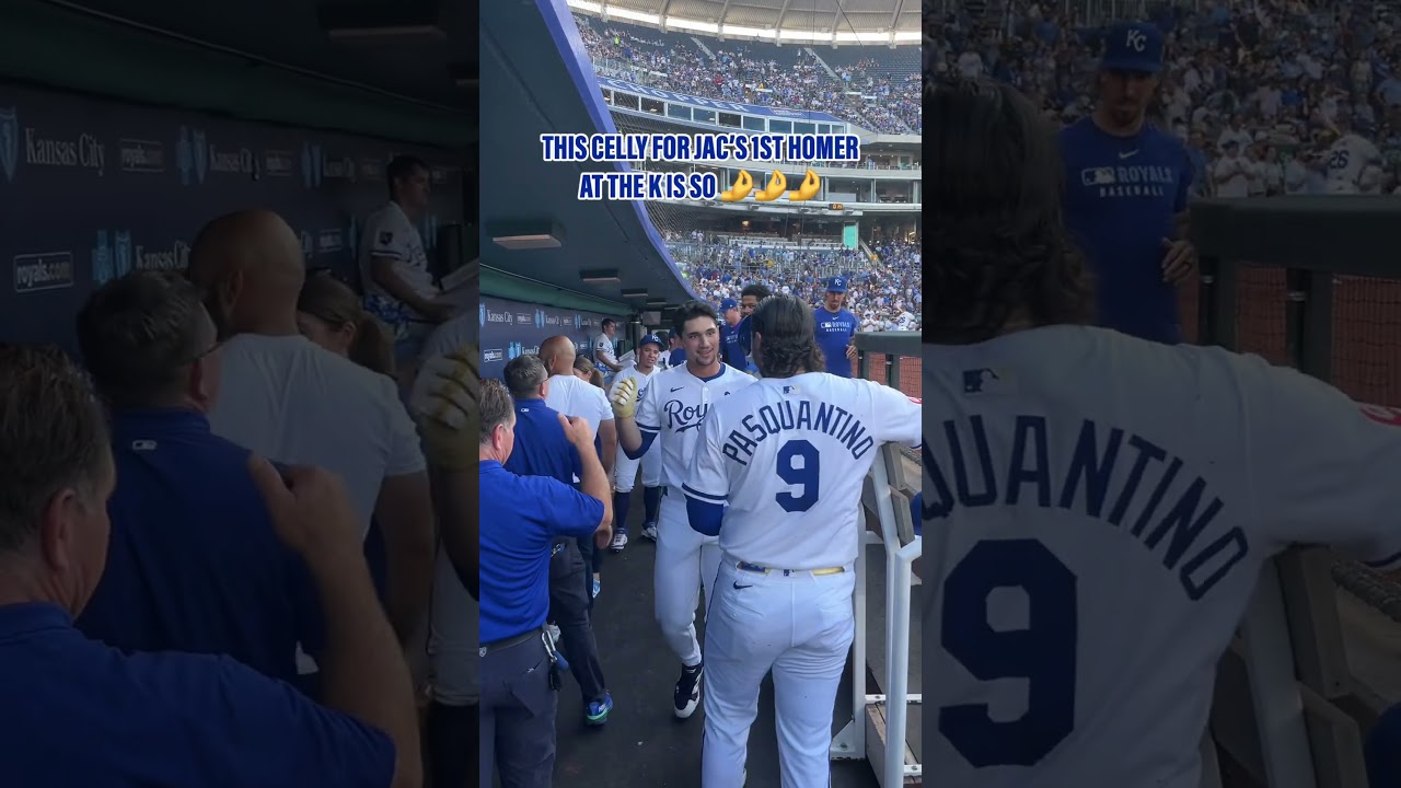 This Home Run Dugout Celly is Too Good Not to Share #kansascityroyals #homerun #celly #italian #mlb