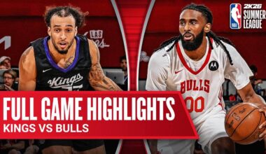 BULLS vs KINGS | NBA SUMMER LEAGUE | FULL GAME HIGHLIGHTS | July 12, 2025