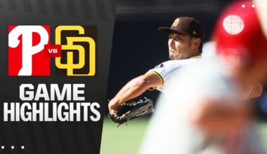Phillies vs. Padres Game Highlights (7/12/25) | MLB Highlights