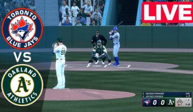 MLB LIVE🔴 Toronto Blue Jays vs Oakland Athletics - Jul 12, 2025 | Full Game MLB 2025 EN VIVO