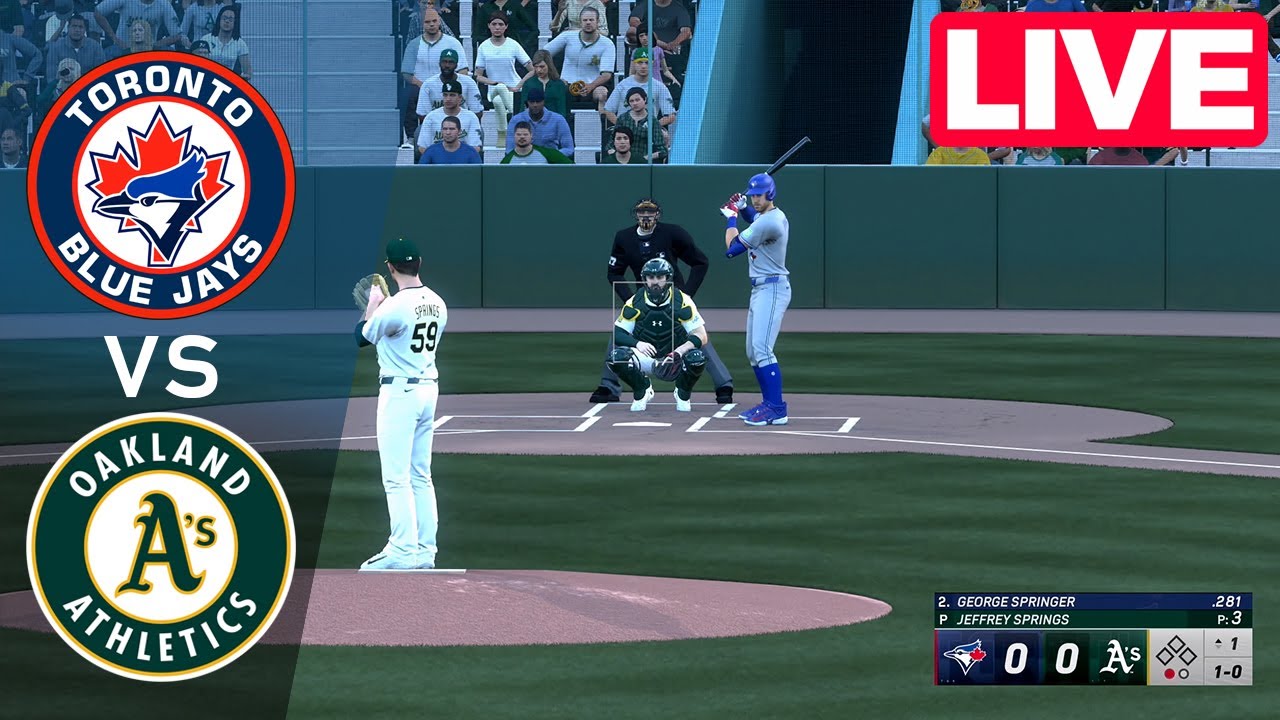 MLB LIVE🔴 Toronto Blue Jays vs Oakland Athletics - Jul 12, 2025 | Full Game MLB 2025 EN VIVO