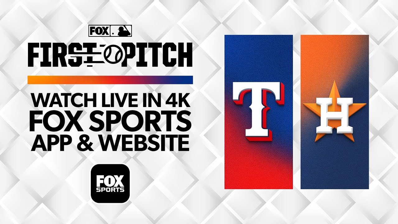 Rangers at Astros ⚾️ MLB on FOX!