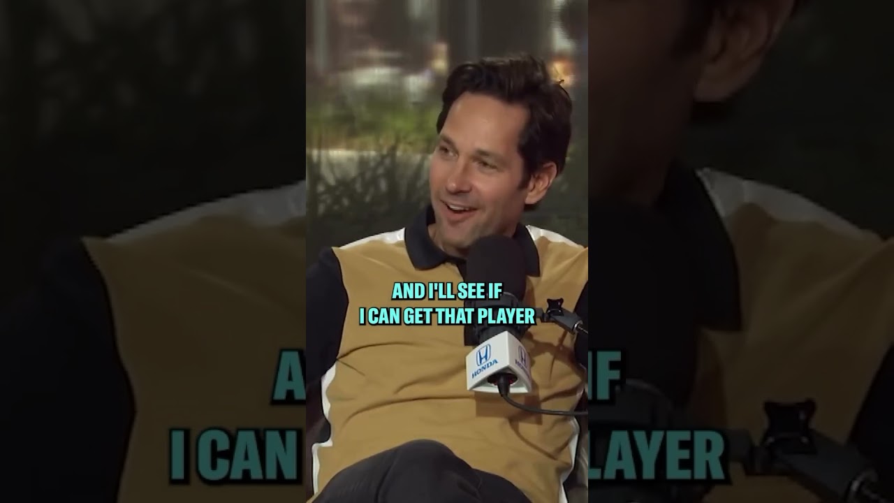 Paul Rudd's Knowledge Of Former Steelers Players Is INSANE