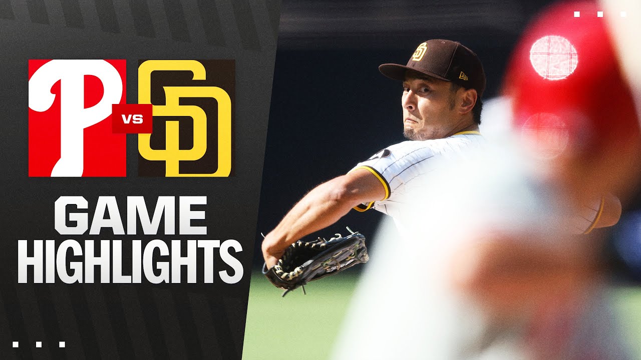 Phillies vs. Padres Game Highlights (7/12/25) | MLB Highlights