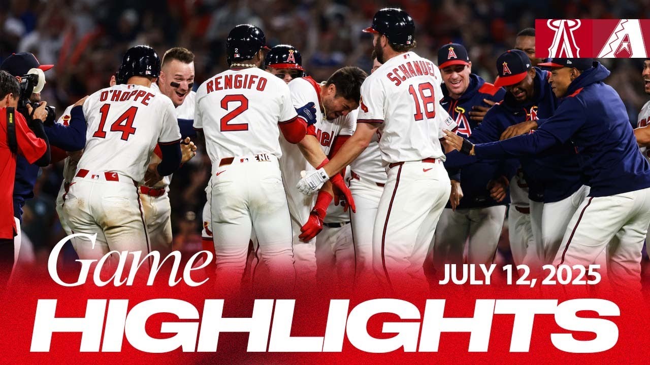 D-backs vs. Angels Game Highlights (7/12/25) | MLB Highlights