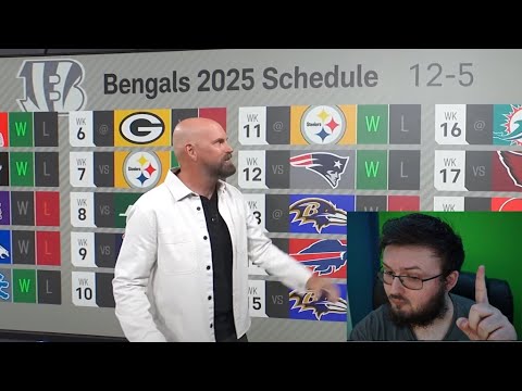 BENGALS FAN REACTS TO ADAM RANK PREDICTING THE BENGALS WILL BE THE #1 SEED IN THE AFC!!