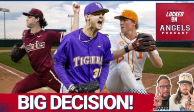 Los Angeles Angels Pick 2nd Overall in 2025 MLB Draft: Who Will They Take? How Should They Draft?