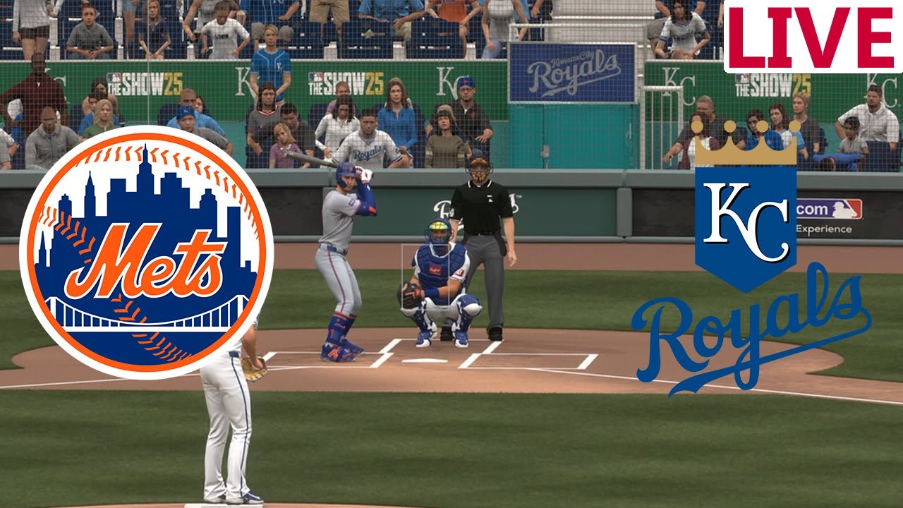 🔴LIVE 🔴 New York Mets VS Kansas City Royals/ July 13/MLB THE SHOW 25
