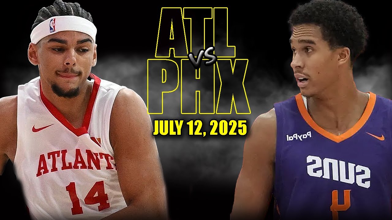 Atlanta Hawks vs Phoenix Suns Full Game Highlights - July 13, 2025 | NBA Summer League