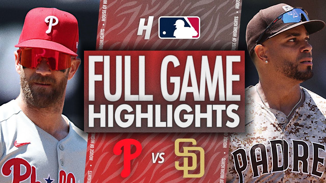 Philadelphia Phillies vs San Diego Padres - FULL GAME HIGHLIGHTS | July 13, 2025 MLB Season