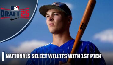 Washington Nationals select SS Eli Willits with the 1st overall pick | 2025 MLB Draft