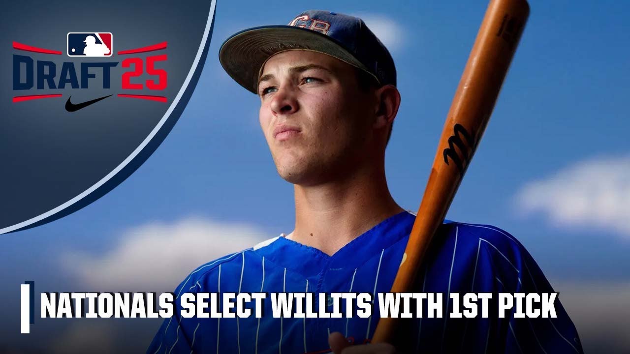 Washington Nationals select SS Eli Willits with the 1st overall pick | 2025 MLB Draft