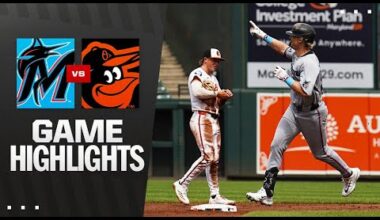 Marlins vs. Orioles Game Highlights (7/13/25) | MLB Highlights