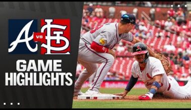 Braves vs. Cardinals Game Highlights (7/13/25) | MLB Highlights