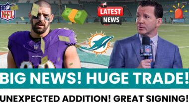 3 MINUTE AGO! MY GOD! "MIAMI DOLPHINS MAKING ANOTHER BLOCKBUSTER TRADE FOR THREE‑TIME PRO BOWLER?"