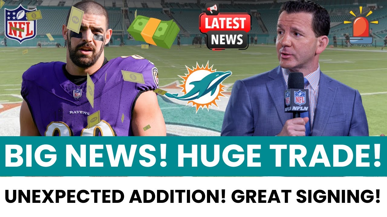 3 MINUTE AGO! MY GOD! "MIAMI DOLPHINS MAKING ANOTHER BLOCKBUSTER TRADE FOR THREE‑TIME PRO BOWLER?"