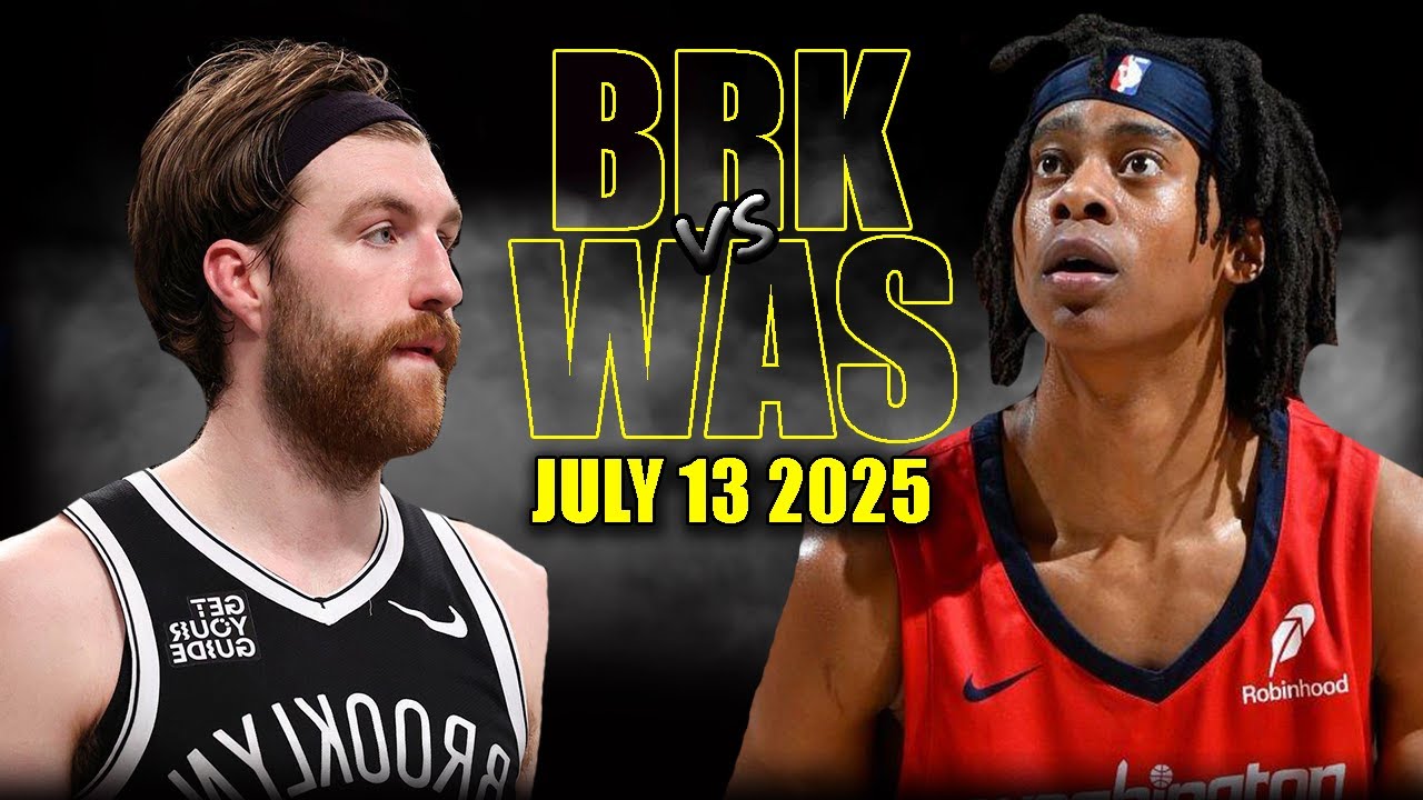 Brooklyn Nets vs Washington Wizards Full Game Highlights - July 13, 2025 | NBA Summer League
