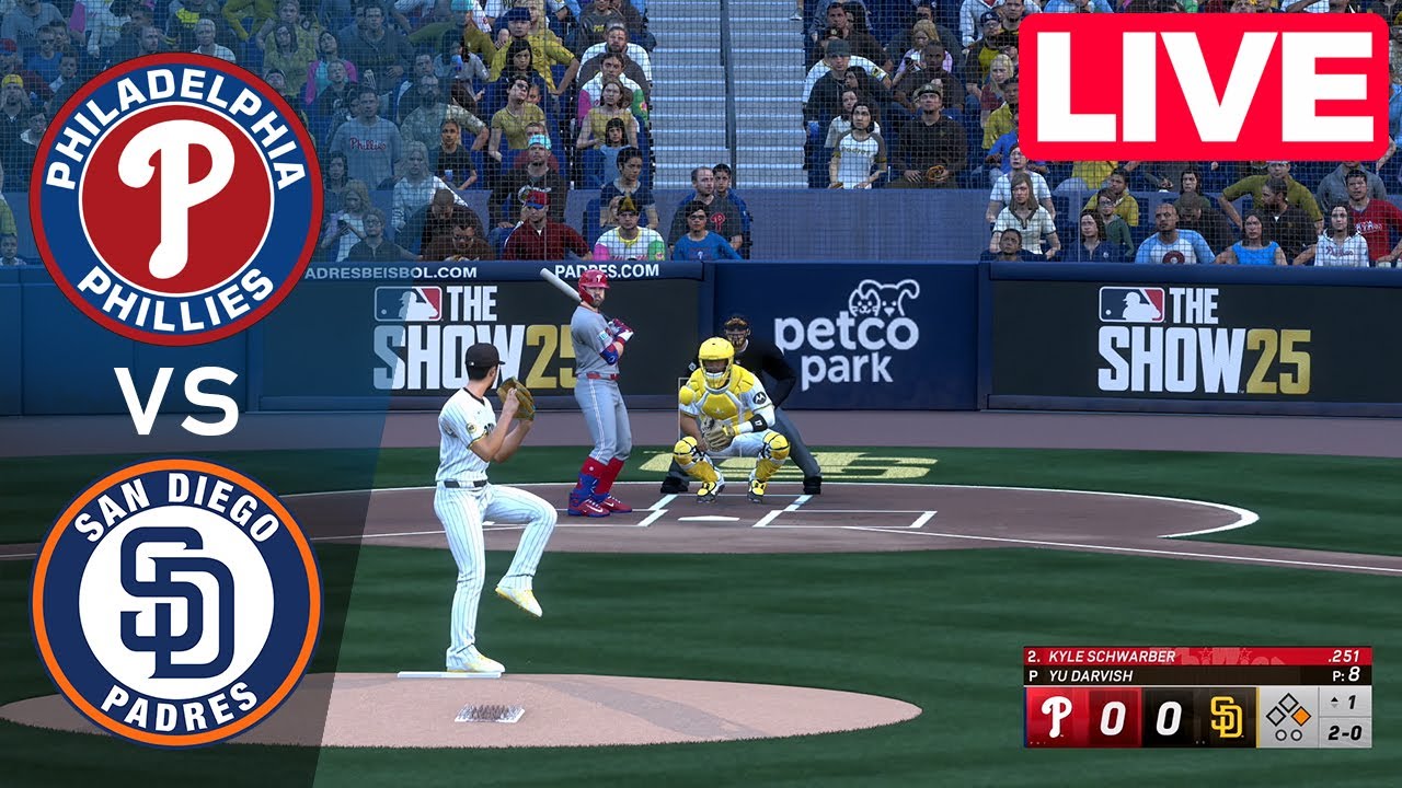 MLB LIVE🔴 Philadelphia Phillies vs San Diego Padres - Jul 13, 2025 | Full Game MLB 2025 EN VIVO