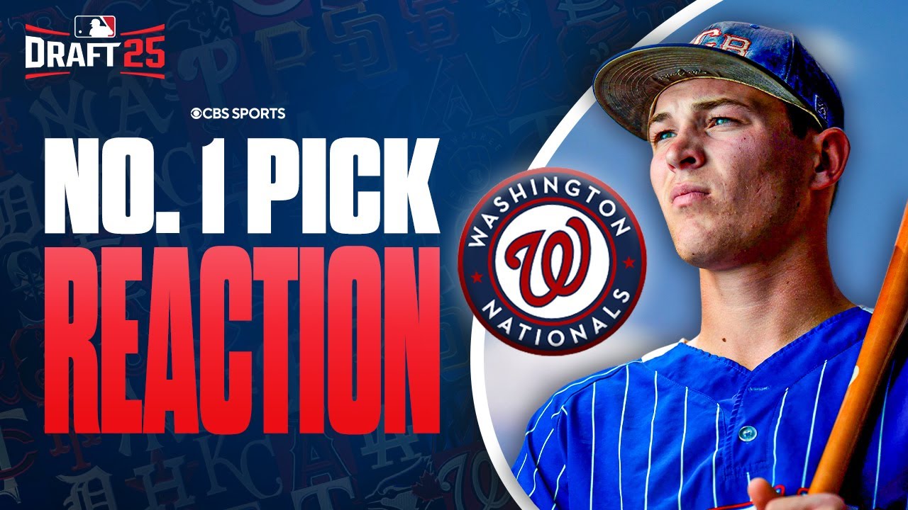 Washington Nationals Select SS Eli Willits No. 1 Overall | Instant Reaction