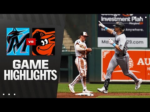 Marlins vs. Orioles Game Highlights (7/13/25) | MLB Highlights