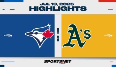 MLB Highlights | Blue Jays vs. Athletics - July 13, 2025