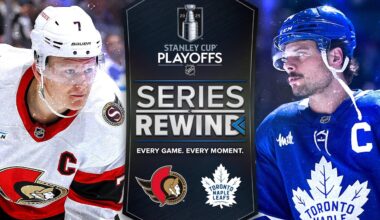 Senators vs. Maple Leafs "Battle of Ontario" First Round Mini-Movie | 2025 Series Rewind