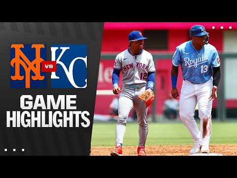 Mets vs. Royals Game Highlights (7/13/25) | MLB Highlights