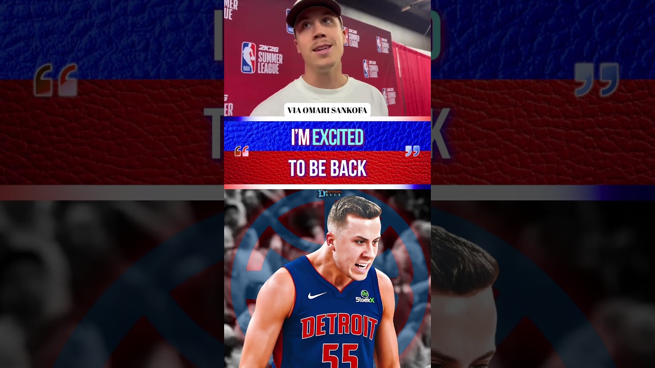 Heres Why Duncan Robinson Is EXCITED To Play For The PISTONS