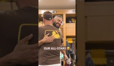 This moment never gets old 💛 #AllStar #Padres #MLB #Baseball