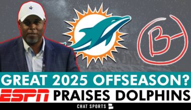 Miami Dolphins Gets MORE Evidence Of A Good NFL Offseason From ESPN