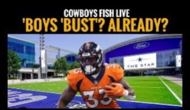 #DallasCowboys Fish AM Live Report: Top 5 Takes - A 'BOYS BUST ... already?!