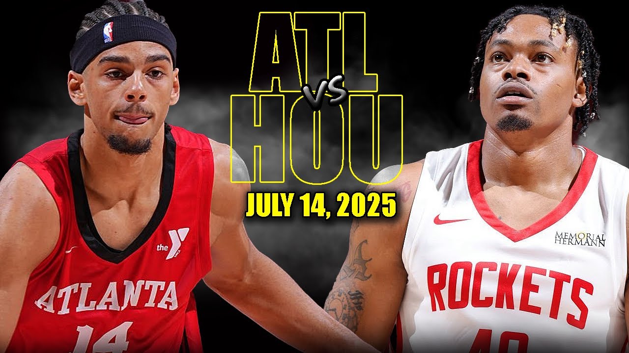 Houston Rockets vs Atlanta Hawks Full Game Highlights - July 14, 2025 | NBA Summer League