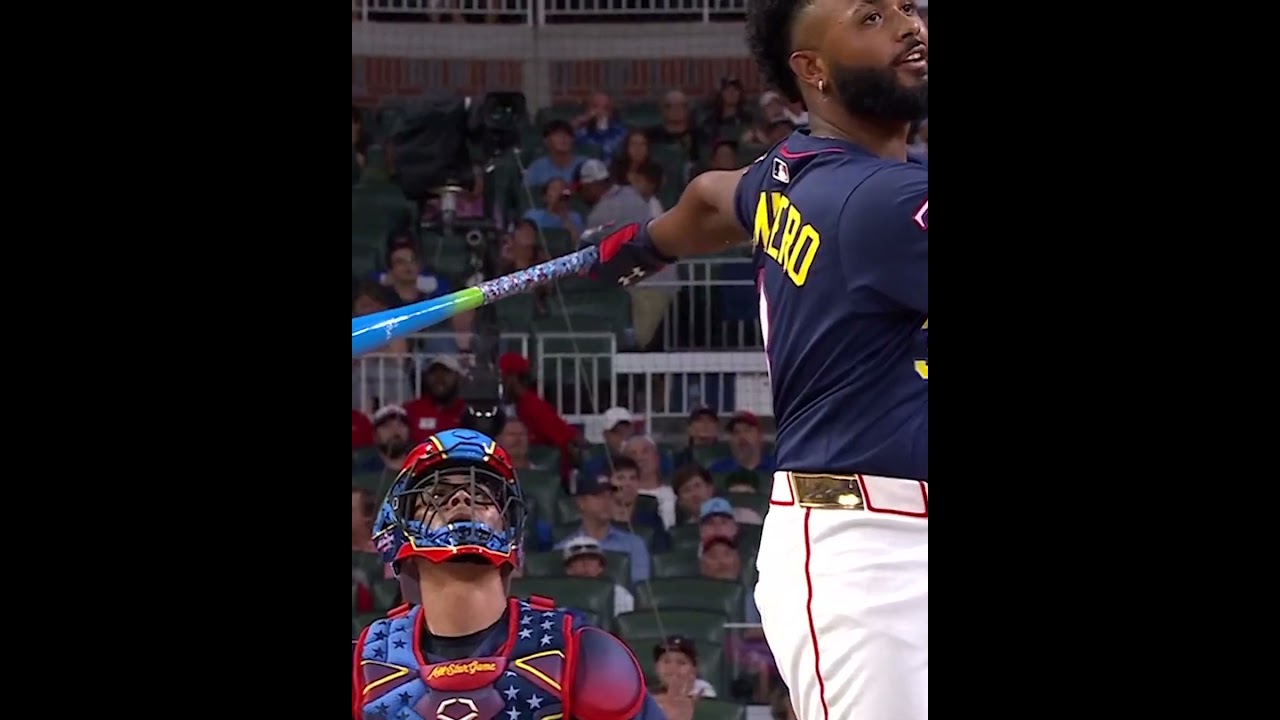 Junior Caminero is moving on to the @T-Mobile  #HRDerby Finals 😤