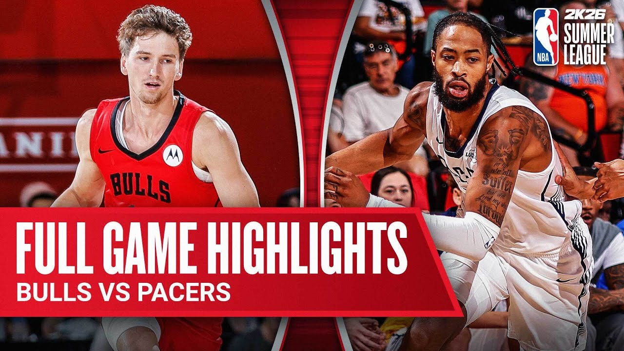 BULLS vs PACERS | NBA SUMMER LEAGUE | FULL GAME HIGHLIGHTS | July 14, 2025