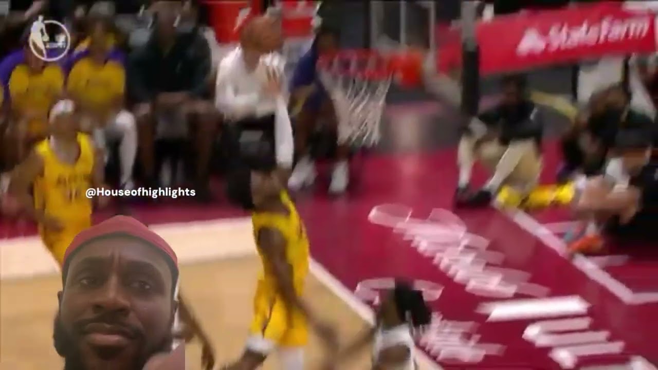 Reacting to Bronny James highlights vs the New Orleans Pelicans in the NBA Summer League