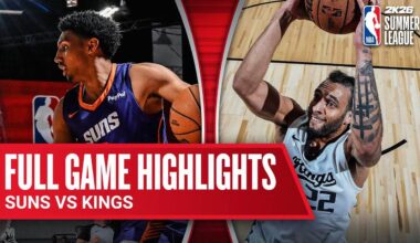 SUNS vs KINGS | NBA SUMMER LEAGUE | FULL GAME HIGHLIGHTS | July 14, 2025