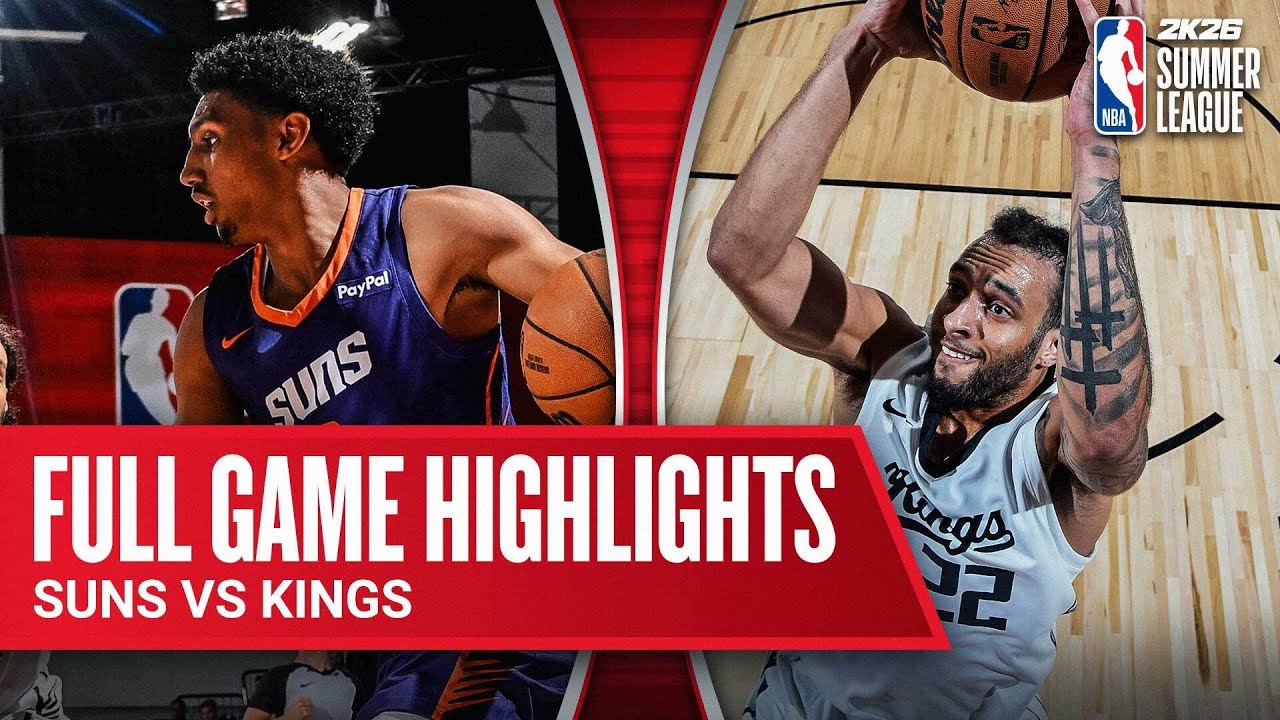 SUNS vs KINGS | NBA SUMMER LEAGUE | FULL GAME HIGHLIGHTS | July 14, 2025